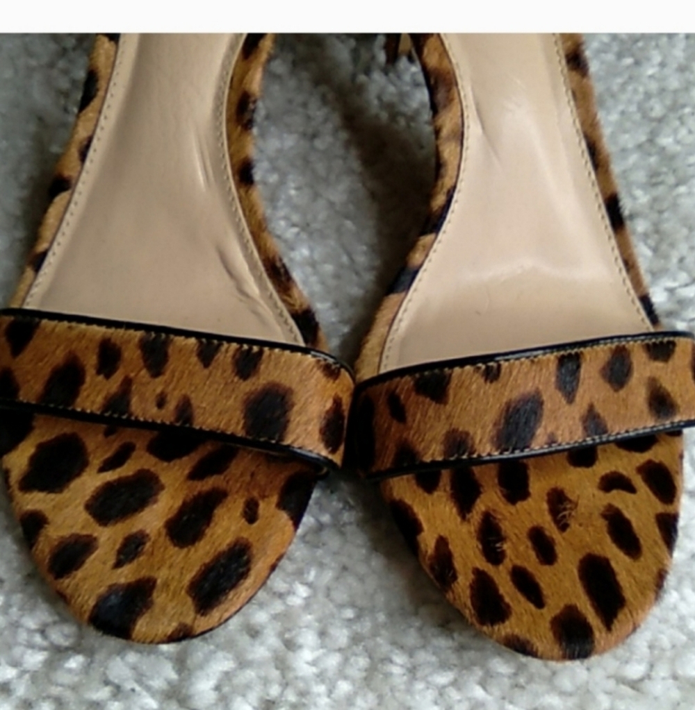 VINCE CAMUTO CALF HAIR Sebatini Heels Size 9.5 - Picture 4 of 15